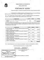 Portaria nº 016/2026