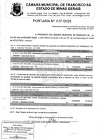 Portaria nº 017/2025