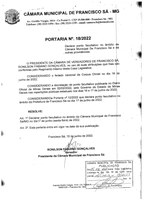 Portaria nº 018/2022