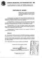 Portaria nº 024/2022