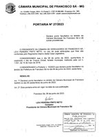 Portaria Nº 027/2023