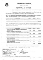Portaria nº 036/2025