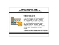 Comunicado - Mudança da Versão do Site