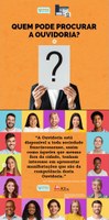 Quem pode procurar a Ouvidoria